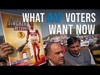 What AAP supporters want from the Kejriwal government