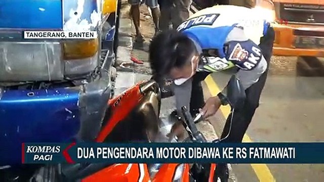 Kecelakaan Beruntun Libatkan 7 Mobil dan 2 Motor Diduga Akibat Truk Kontainer Alami Rem Blong