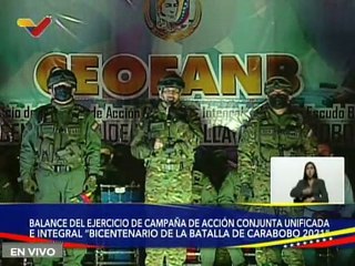 CEOFANB avanza con Campaña de Acción Conjunta "Bicentenario de la Batalla de Carabobo 2021"