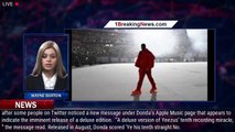 Fans on the Lookout for Deluxe 'Donda' After Apple Music Teaser - 1breakingnews.com