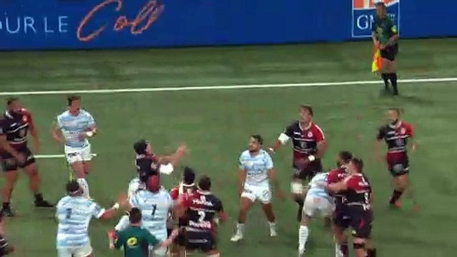 TOP 14 - Essai de Arthur BONNEVAL (ST) - Racing 92 - Stade Toulousain - J09 - Saison 2021/2022
