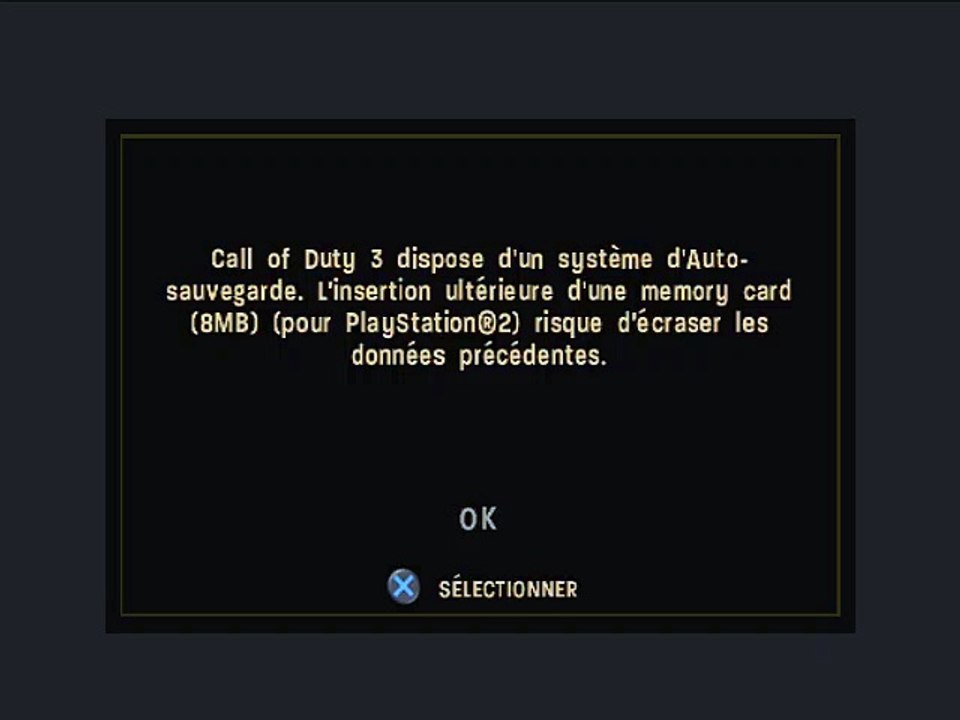 Call of Duty 3 : En Marche vers Paris online multiplayer - ps2