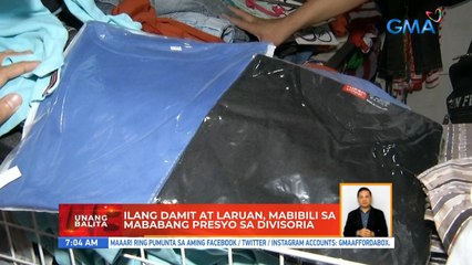 Ilang damit at laruan, mabibili sa mababang presyo sa Divisoria | UB