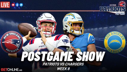 Patriots vs Chargers Postgame Show