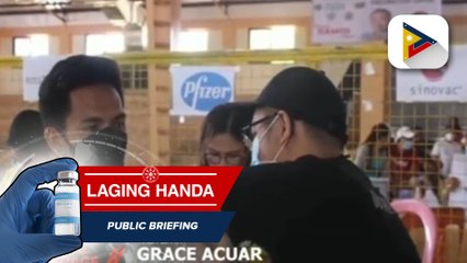 Vaccine rollout sa Sta Maria Municipal Auditorium sa A1 hanggang A5, nagpapatuloy