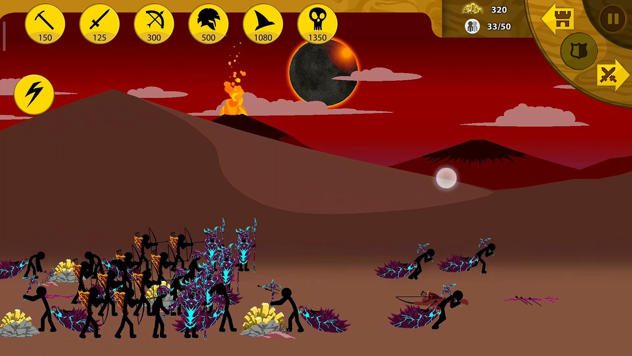 Stick War Legacy Classic Compaign Normal Star 5 Borderland Flame Feeders