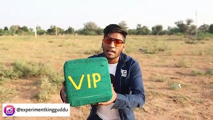 धमाल मच गया जब बड़ा VIP लोहे की टंकी में फटा  - We Tested Big VIP In Iron Tanki - Unbelievable