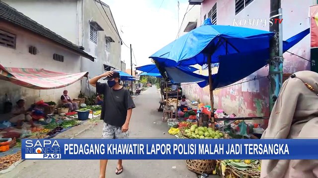 Status Tersangka Dicabut, Kasus Saling Lapor Preman dan Pedagang Sayur Berujung Damai