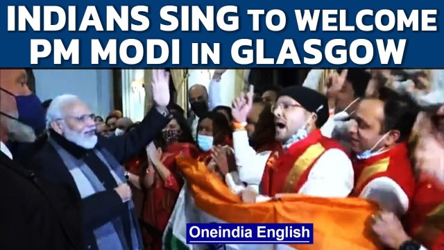 PM Modi arrives in Glasgow, UK to attend COP26 and hold bilateral talks with UK PM | Oneindia News
