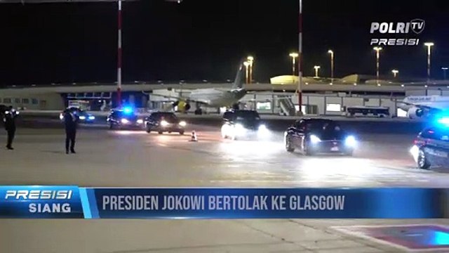 Presiden Jokowi Bertolak ke Glasgow Hadiri KTT Perubahan Iklim