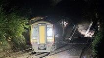 اصطدام قطارين في جنوب غرب انجلترا وإصابة عدة أشخاص