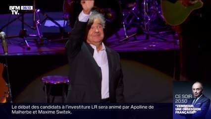 Le chanteur Pierre Perret fait des adieux provisoires à la scène