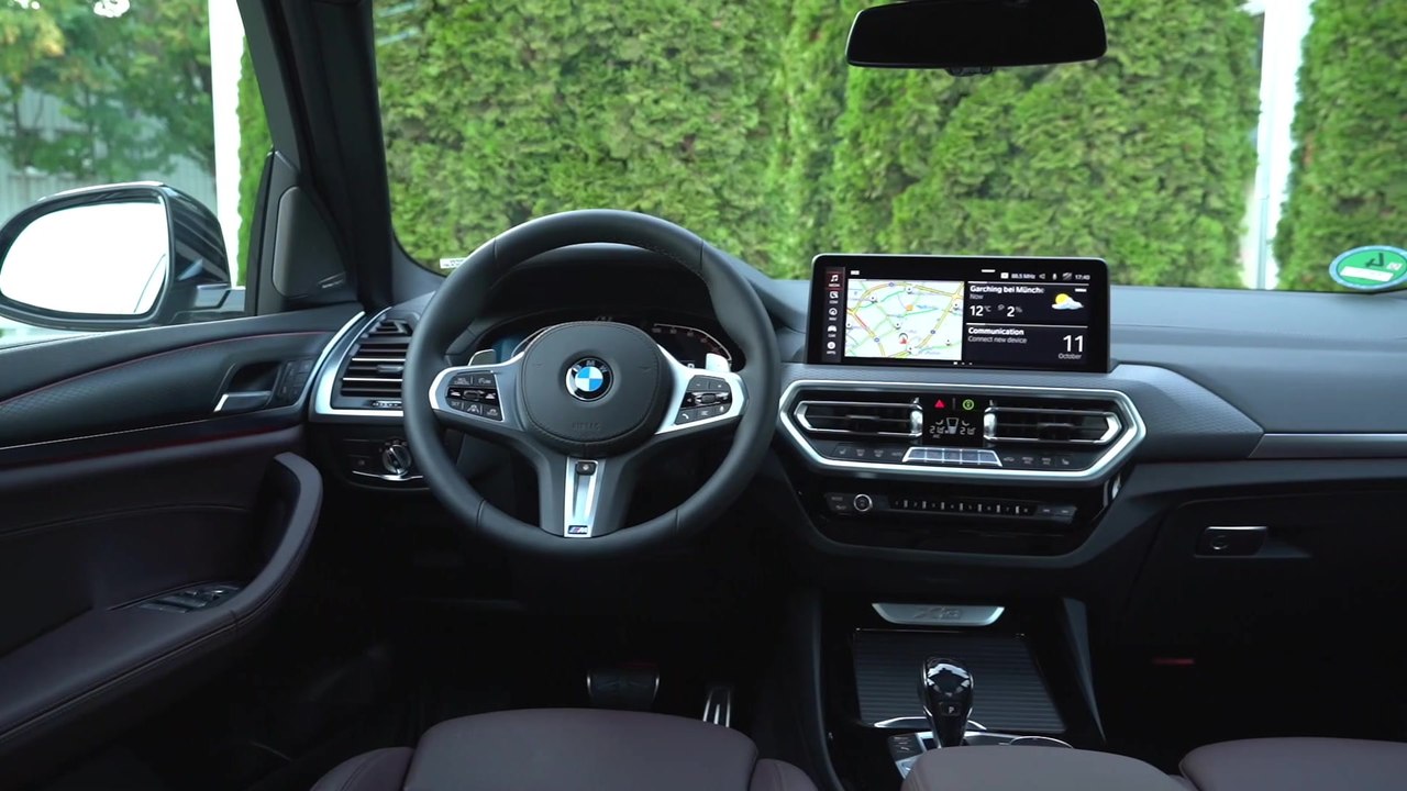 Der neue BMW X3 und der neue BMW X4 - BMW Live Cockpit Plus mit 10,25 Zoll großem Display serienmäßig