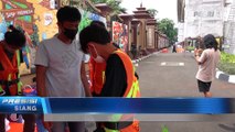 Tiang Transjakarta Dipenuhi Karya Bhayangkara Mural Festival 2021