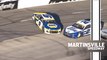 Chase Elliott spins after contact with Brad Keselowski