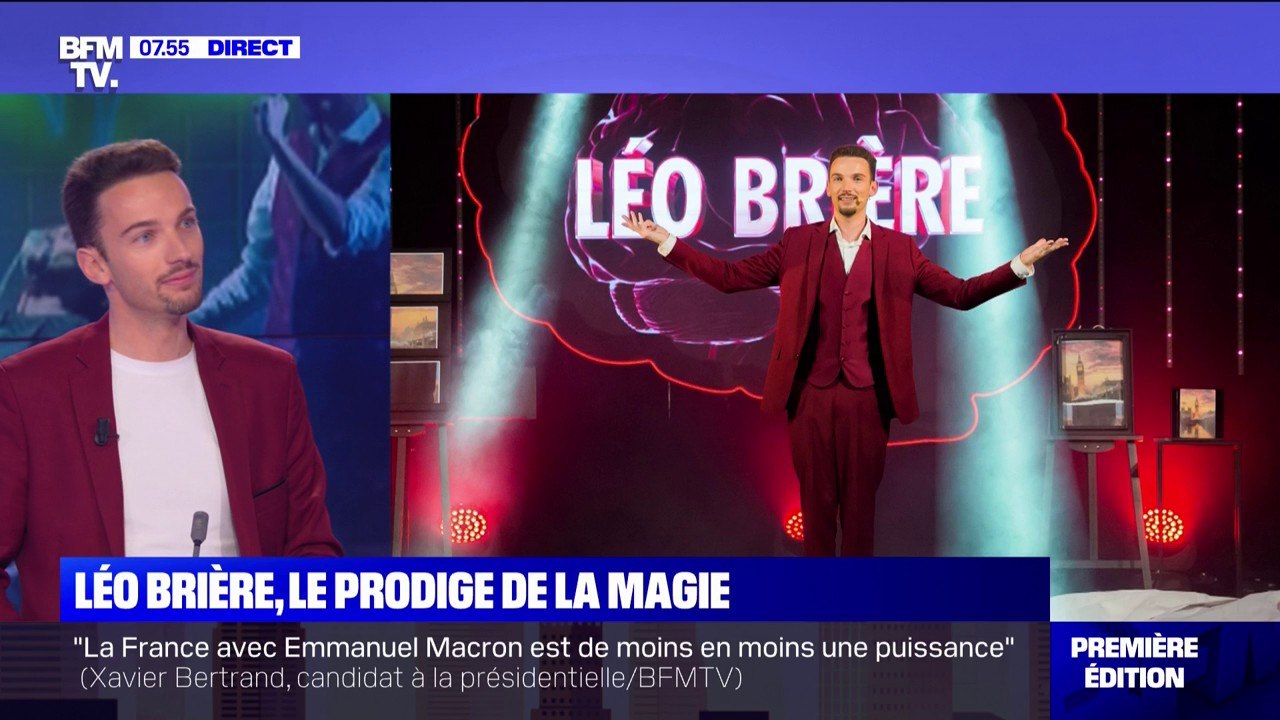 "J'ai commencé avec une boîte de magie à 8 ans, et ça ne m'a jamais quitté": le magicien Léo Brière raconte ses débuts