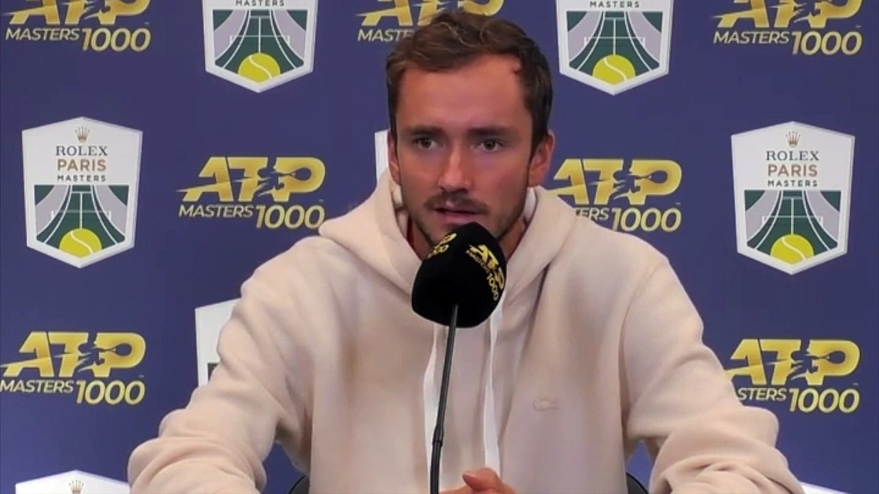 ATP - Rolex Paris Masters 2021 - Daniil Medvedev : "J'aime bien jouer en France, surtout après le Roland-Garros de cette année"