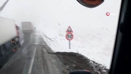 Alçak kesimlerde yağmur yükseklerde kar etkili oluyor