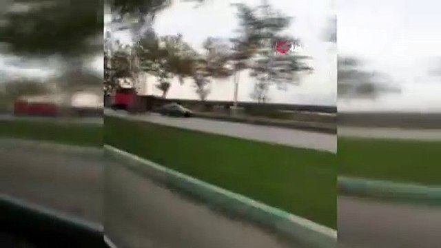 Şehirlerarası yolda tersten giderek faciaya davetiye çıkardı