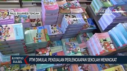 PTM Dimulai, Penjualan Perlengkapan Sekolah Meningkat
