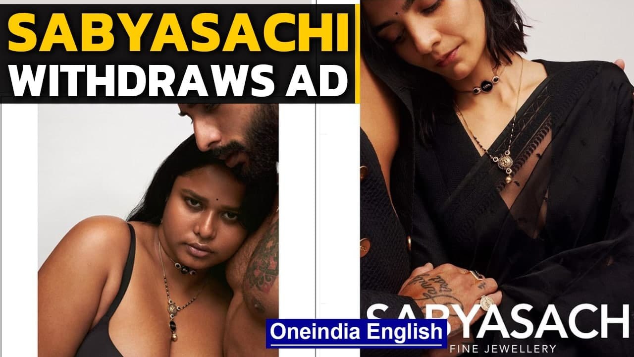 Sabyasachi withdraws mangalsutra ad after MP minister's ultimatum | Oneindia News