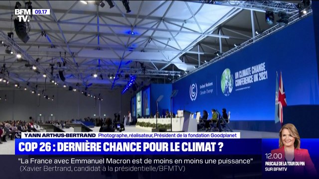 COP26: On est incohérents, on fait le contraire de ce qu'on devrait faire , selon Yann Arthus-Bertrand
