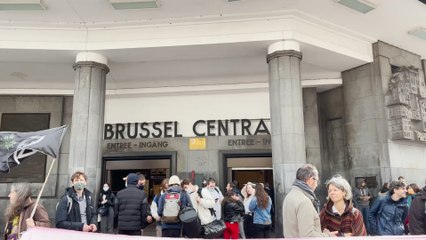 Marche "Act for Climate and clean water for all" à Bruxelles