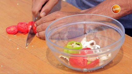 سلطة مشروم مشوي | هشام السيد