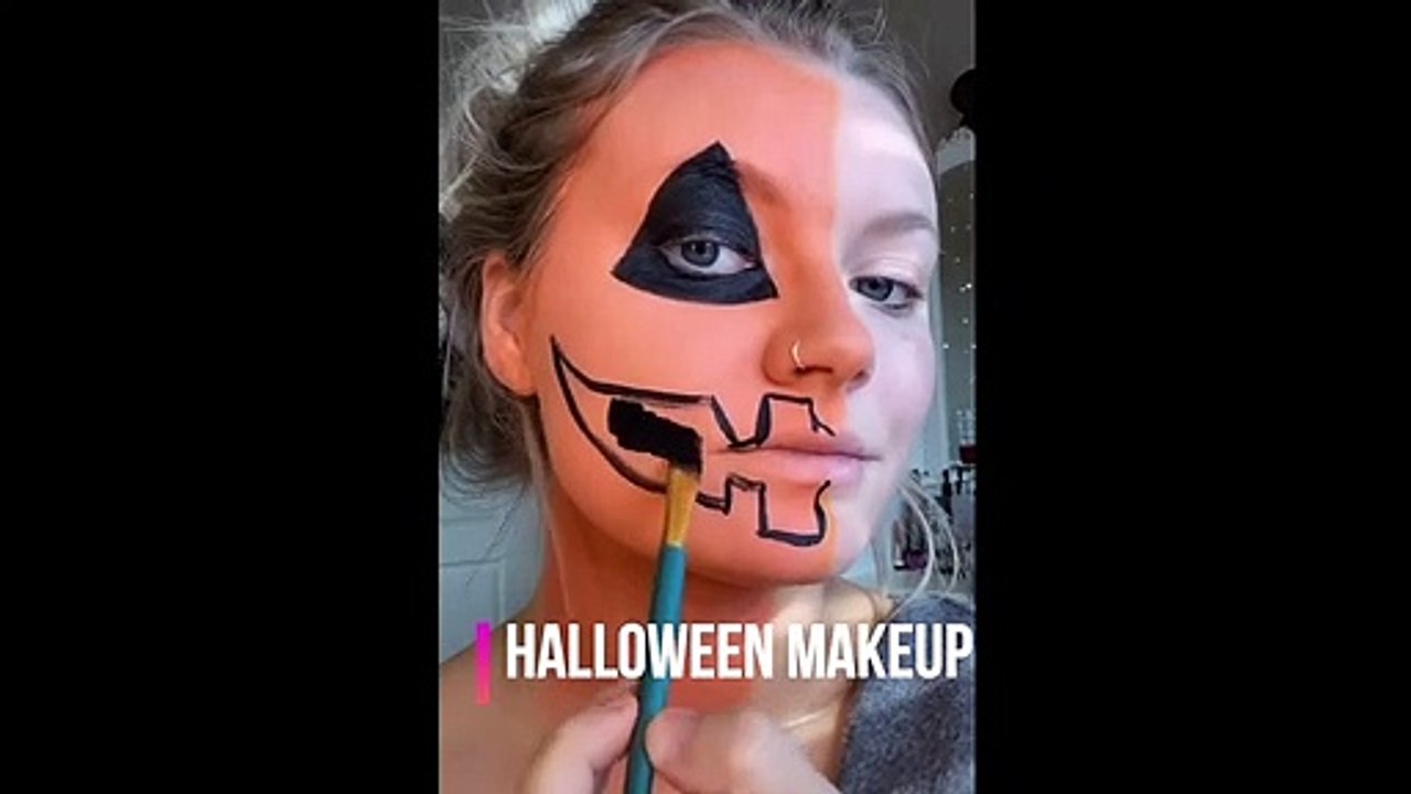 makeup inspired by Halloween movies #shorts