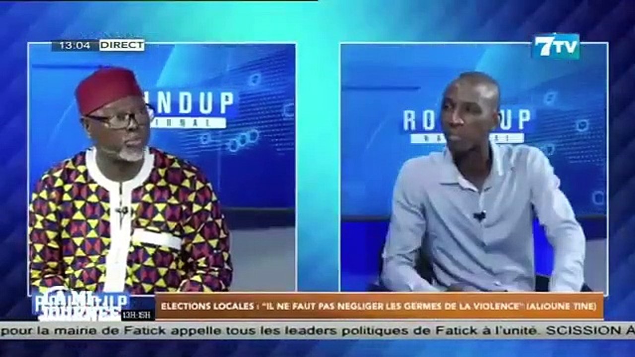 Alioune Tine sur les locales: ‘’Il ne faut pas négliger les germes de la violence’’