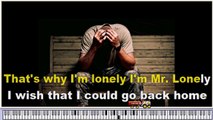 Bobby Vinton – Mr. Lonely  - Karaoke Instrumental Version with virtual piano & lyrics video mr_lonely