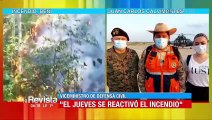 Defensa Civil asegura que no existen comunidades afectadas en incendio en Pilon Lajas, Beni