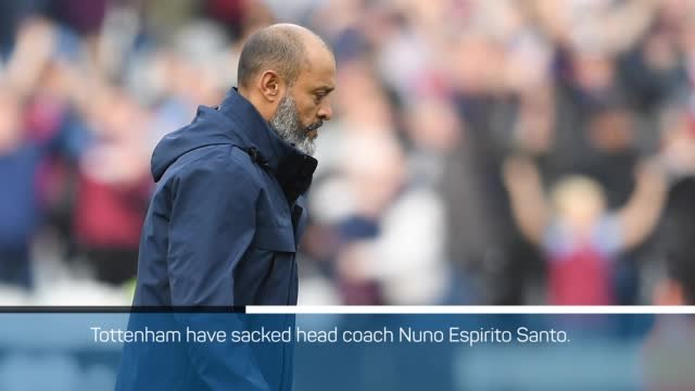 Breaking News - Tottenham sack Nuno after 17 games