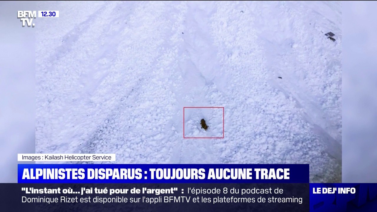 Avalanche dans l'Everest: toujours aucune trace des trois alpinistes français