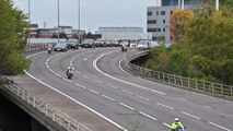 US President Biden arrives in Glasgow