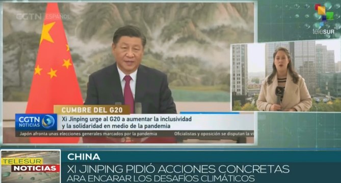 Mandatario chino aboga por acciones concretas frente al Cambio Climático