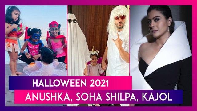 Halloween 2021: Anushka Sharma Dresses Daughter Vamika As A Fairy, Soha Ali Khan & Kunal Kemmu Turn Ghosts, Shilpa Shetty Turns Zombie Bride