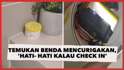 Pria Temukan Benda Mencurigakan di Kaleng Pengharum Ruangan, 'Hati-Hati Kalau Check In'