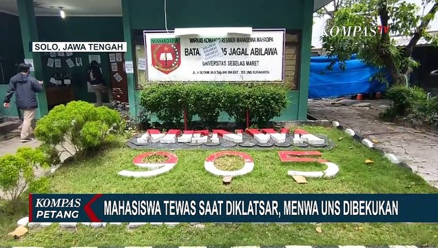 Menwa Universitas Sebelas Maret Resmi Dibekukan Usai Mahasiswa Tewas Saat Diklatsar