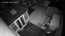 CCTV footage captures thieves breaking into bike shed