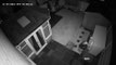 CCTV footage captures thieves breaking into bike shed