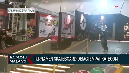 下载视频: Turnamen Skateboard di Malang Diikuti Para Atlet Nasional