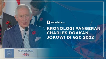 Kronologi Pangeran Charles  Doakan Jokowi di G20 2022 | Katadata Indonesia