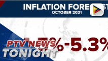 BSP forecasts PH October inflation to be between 4.5% to 5.3%