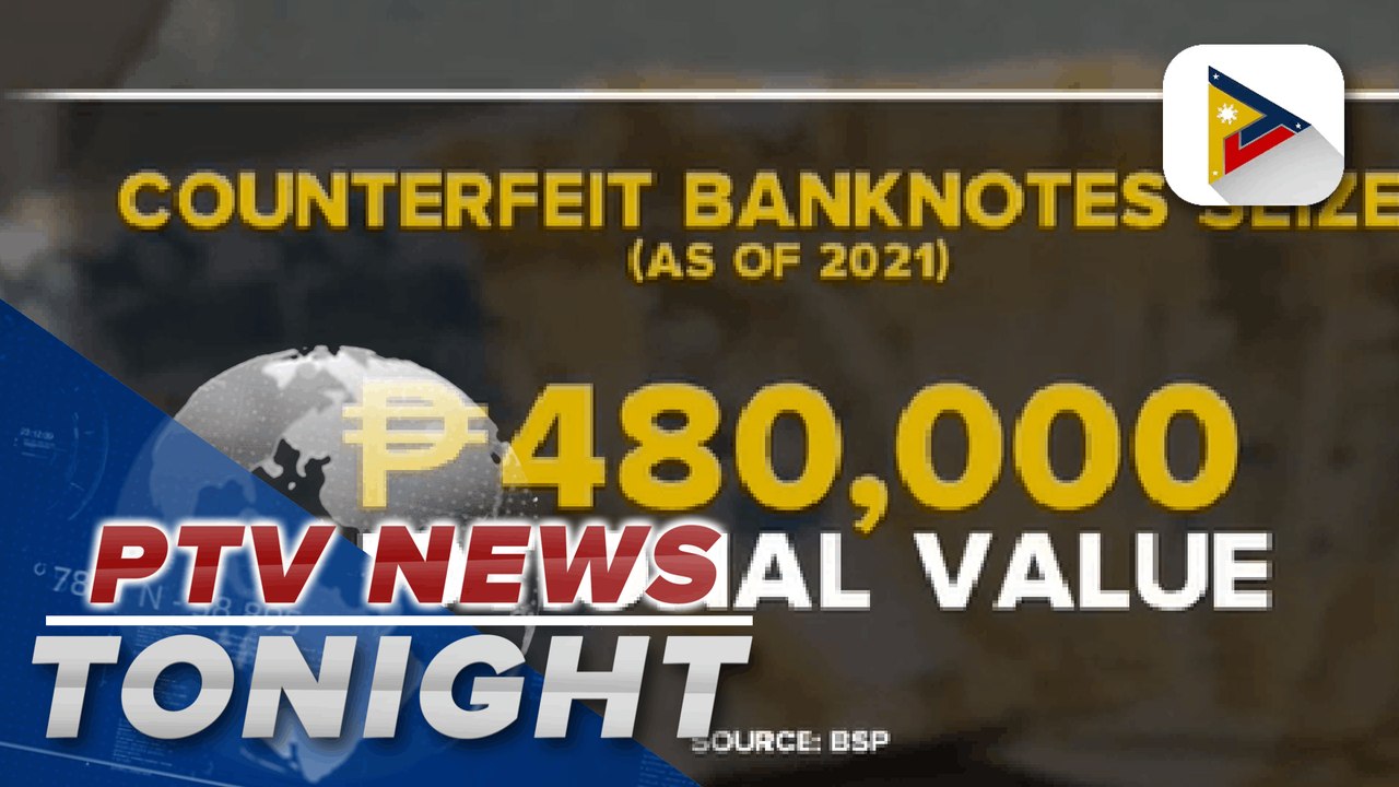 P480-K counterfeit banknotes seized by BSP