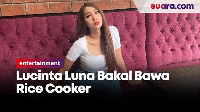 Tak Bisa Lepas dari Nasi, Lucinta Luna Bakal Bawa Rice Cooker ke Luar Negeri