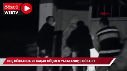 Download Video: Van'da boş dükkanda 73 kaçak göçmen yakalandı; 3 gözaltı