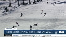 California skiers hit the slopes earlier than expected