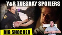 CBS Young and the restless Spoilers Tuesday, November 2 YR update 11-2-2021- Jesse Attack Adam