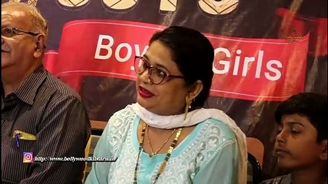 Riva Arora, Shams Rathod, Jayant Bagda press confrence of our tv reality show Hum Hai Gully Guys Boys & Girls